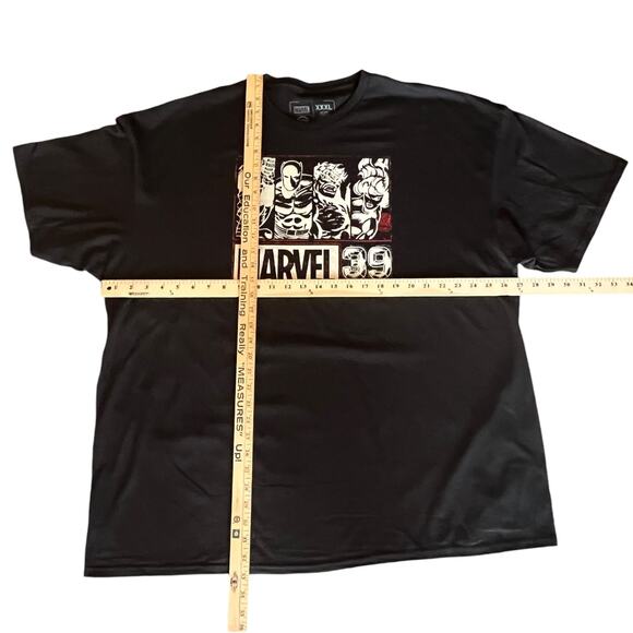 MARVEL AVENGERS 39 Graphic T SHIRT Mens 3XL Womens Black TEE 100% Cotton Pull On - Picture 5 of 6